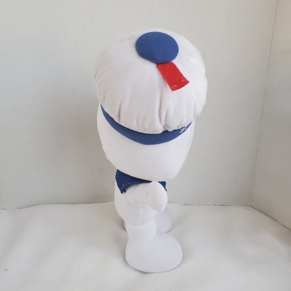 2016 GHOSTBUSTERS STAY PUFT MARSHMALLOW MAN 13” PLUSHIE ELECTRONIC SINGING - Picture 4 of 12